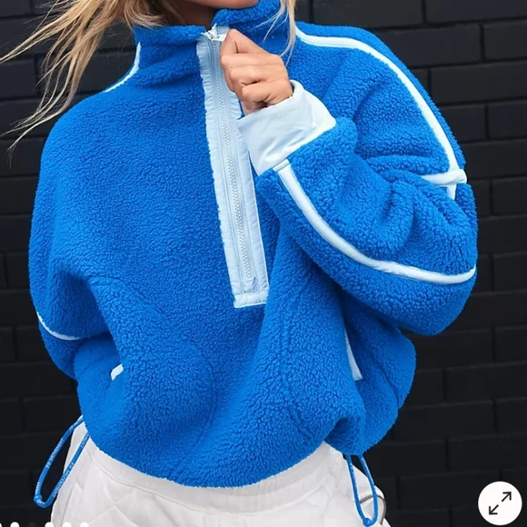 Free people mountain high, half zip pull over. NWT. Size Small. Price Firm. - Picture 1 of 6